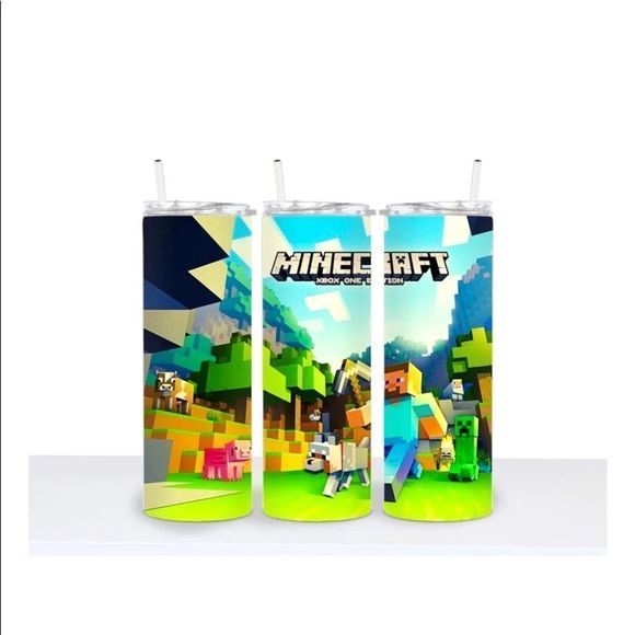 Minecraft | 20oz insulated Tumblr Mug - Picture 1 of 3
